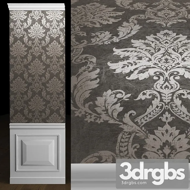 Wallpaper Persian Chic Grandeco Part 2 3D Model Download