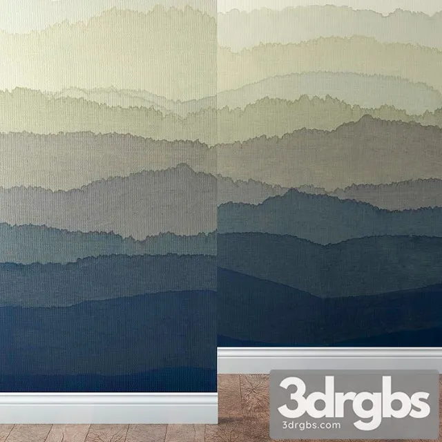 Wallpaper Zoffany Collection Wray 3D Model Download