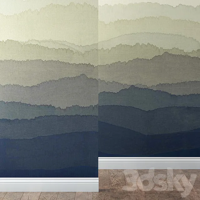 Wallpaper ZOFFANY collection WRAY 3D Model Wallpaper ZOFFANY collection WRAY 3D Model