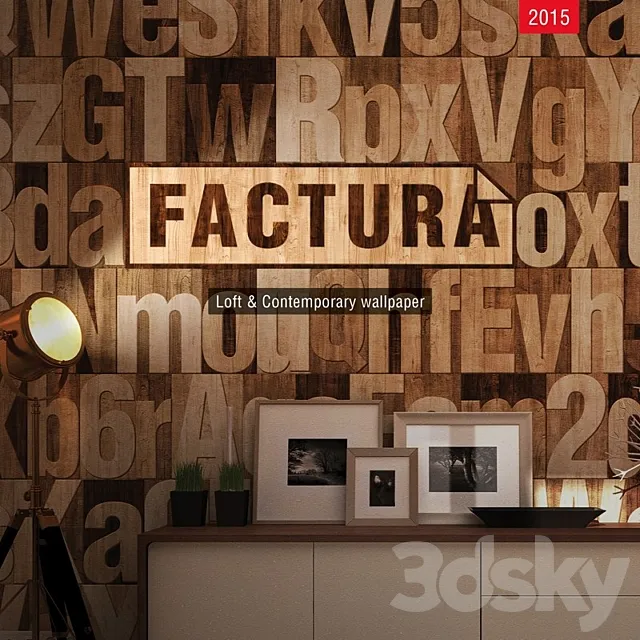 Wallpapers FACTURA 3D Model