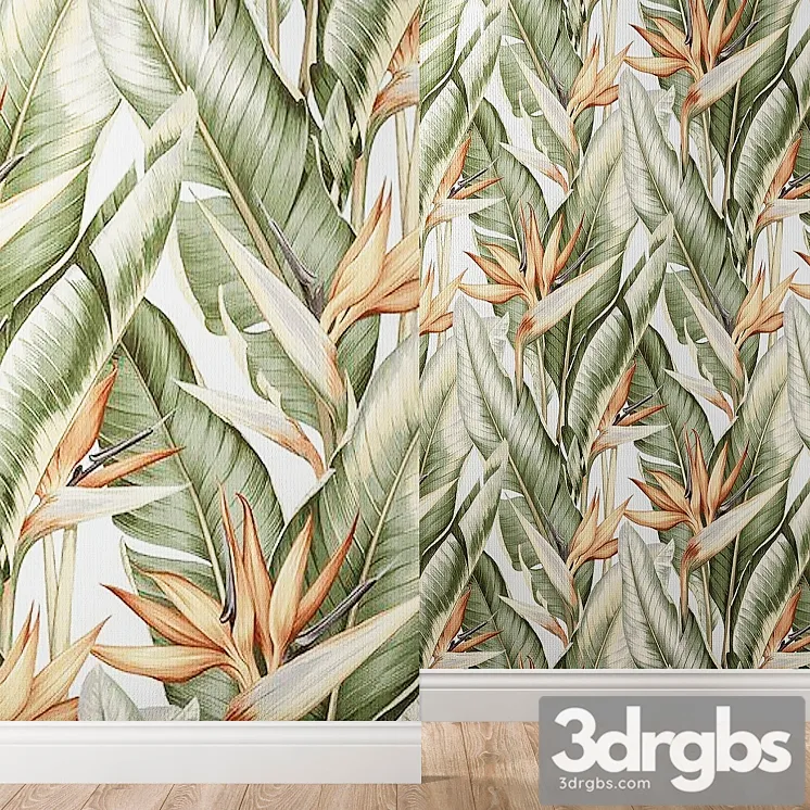 Wallpapers kt-exclusive collection palm springs 3D Model Download