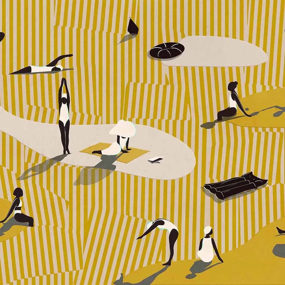 WallPepper – Wallpaper Bagnanti 3D Model