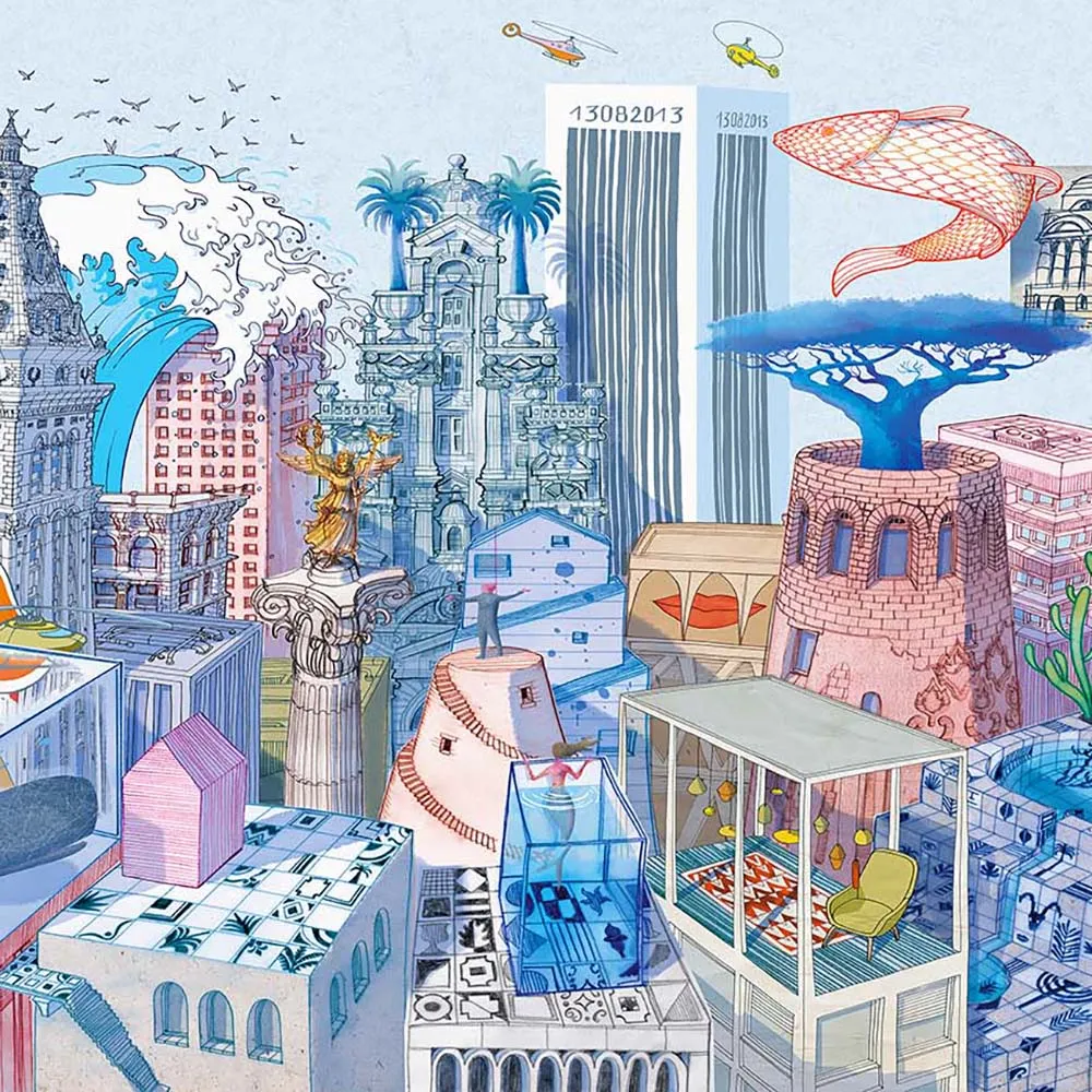 WallPepper – Wallpaper Citta invisibili 3D Model