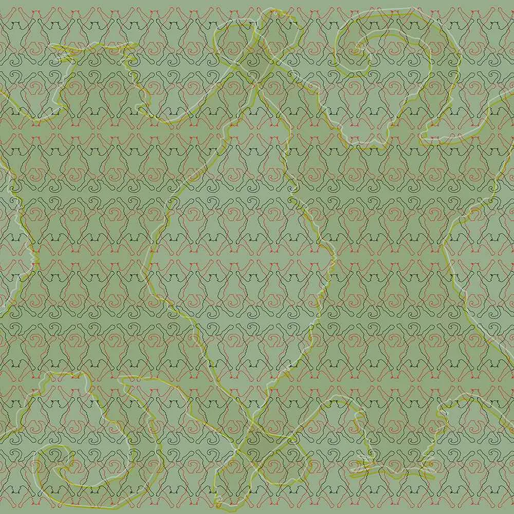 WallPepper – Wallpaper Flat tiger 3D Model