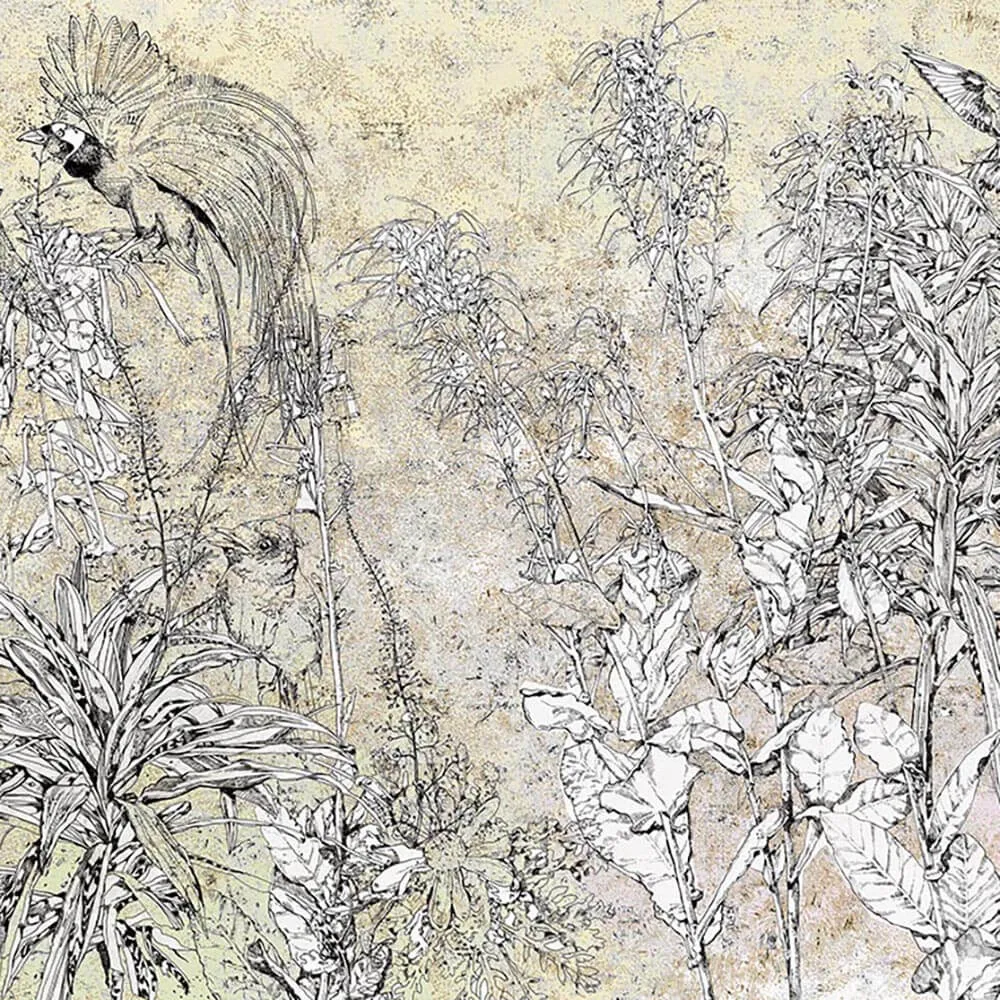 WallPepper – Wallpaper Ink garden 3D Model