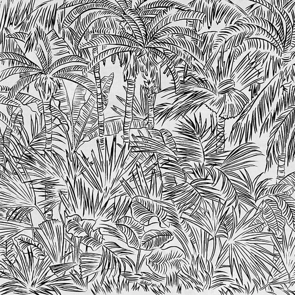 WallPepper – Wallpaper Inked tropical 3D Model