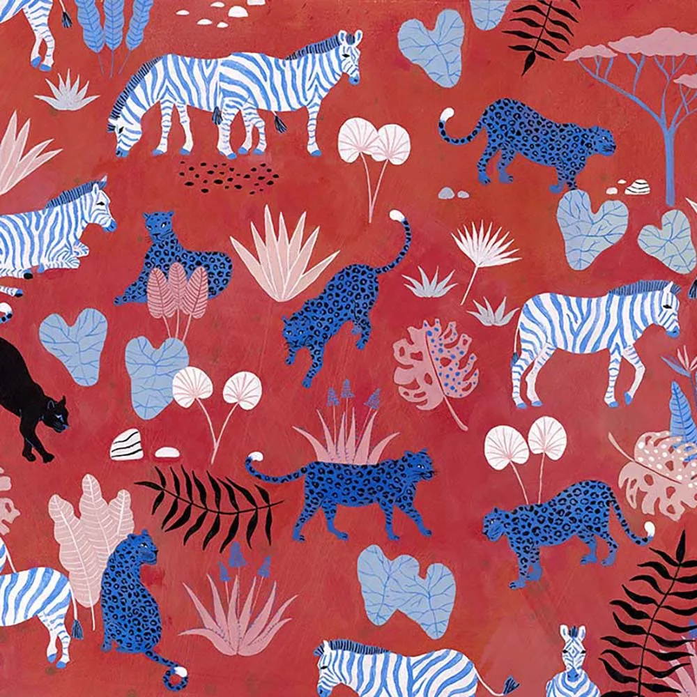 WallPepper – Wallpaper Rosso Savana 3D Model