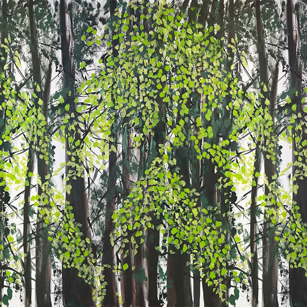 WallPepper – Wallpaper Spring Forest 3D Model