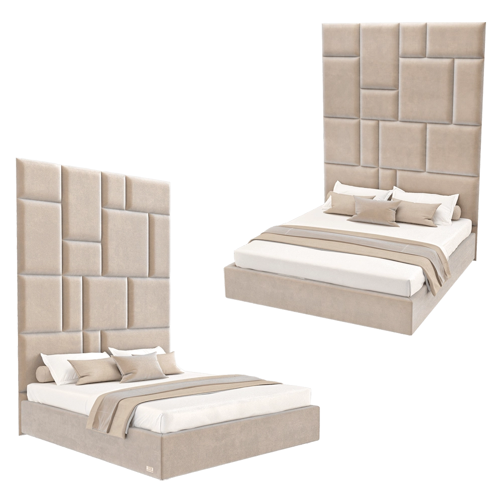 Wall&Wall – Soft bed Alroco 3D Model Wall&Wall – Soft bed Alroco 3D Model