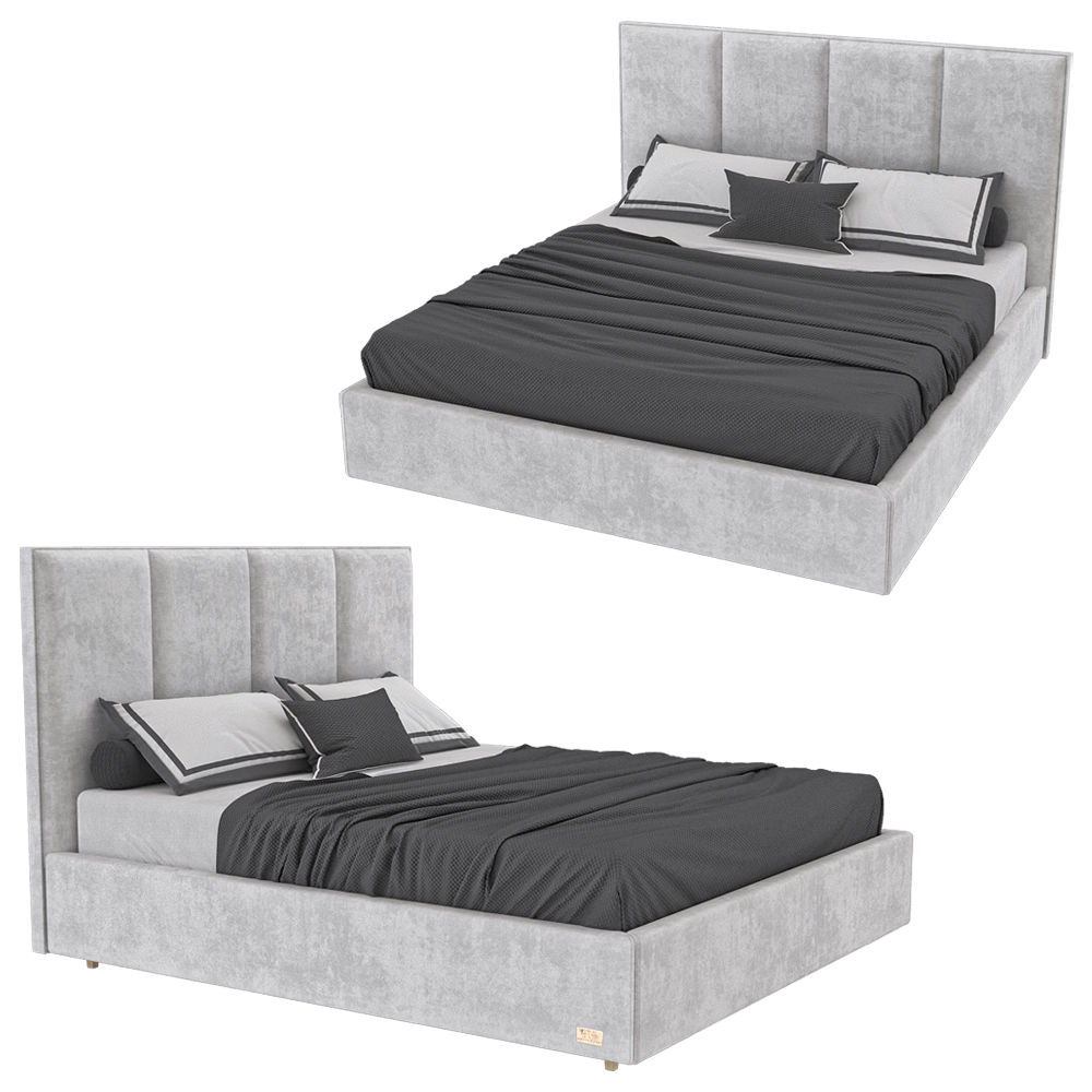 Wall&Wall – Soft bed Bamboo 3D Model Wall&Wall – Soft bed Bamboo 3D Model