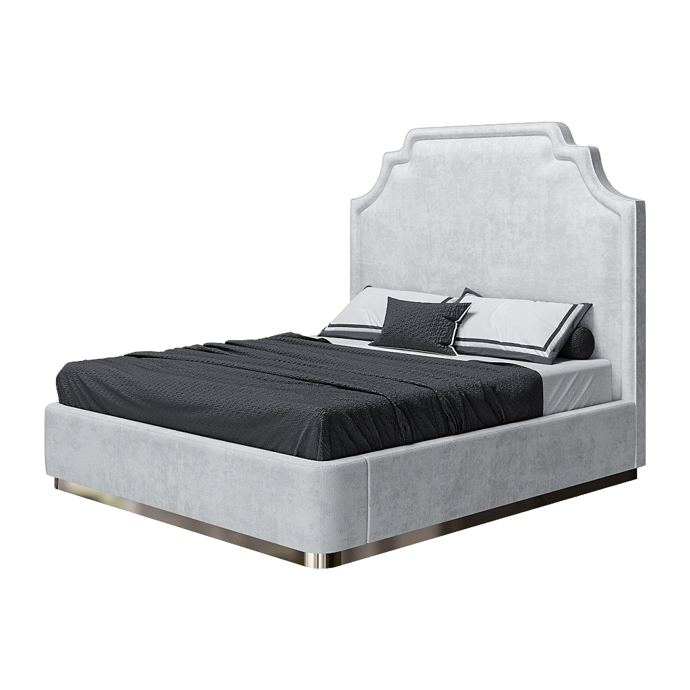 Wall&Wall – Soft bed Belezza 3D Model Wall&Wall – Soft bed Belezza 3D Model