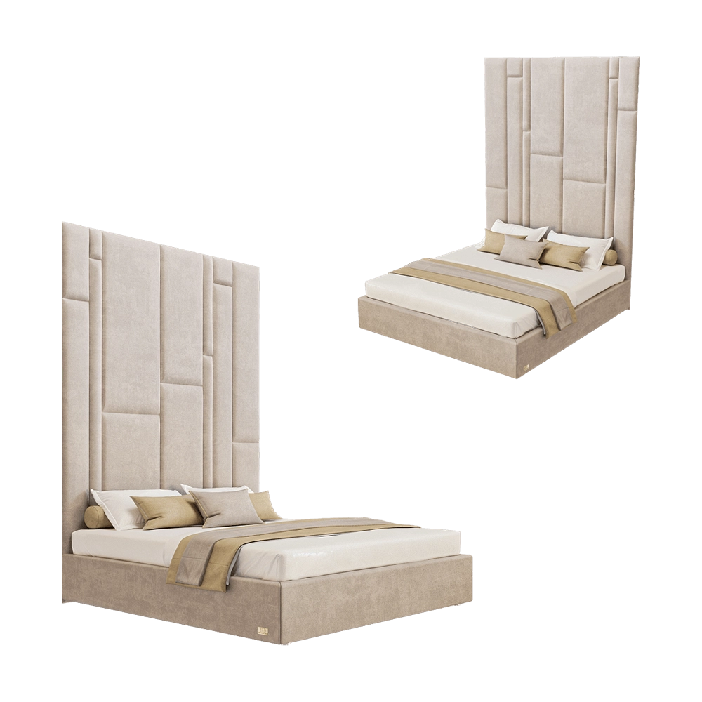Wall&Wall – Soft bed Blondie 3D Model Wall&Wall – Soft bed Blondie 3D Model