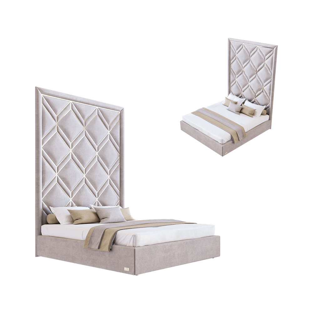 Wall&Wall – Soft bed Blosom 3D Model Wall&Wall – Soft bed Blosom 3D Model