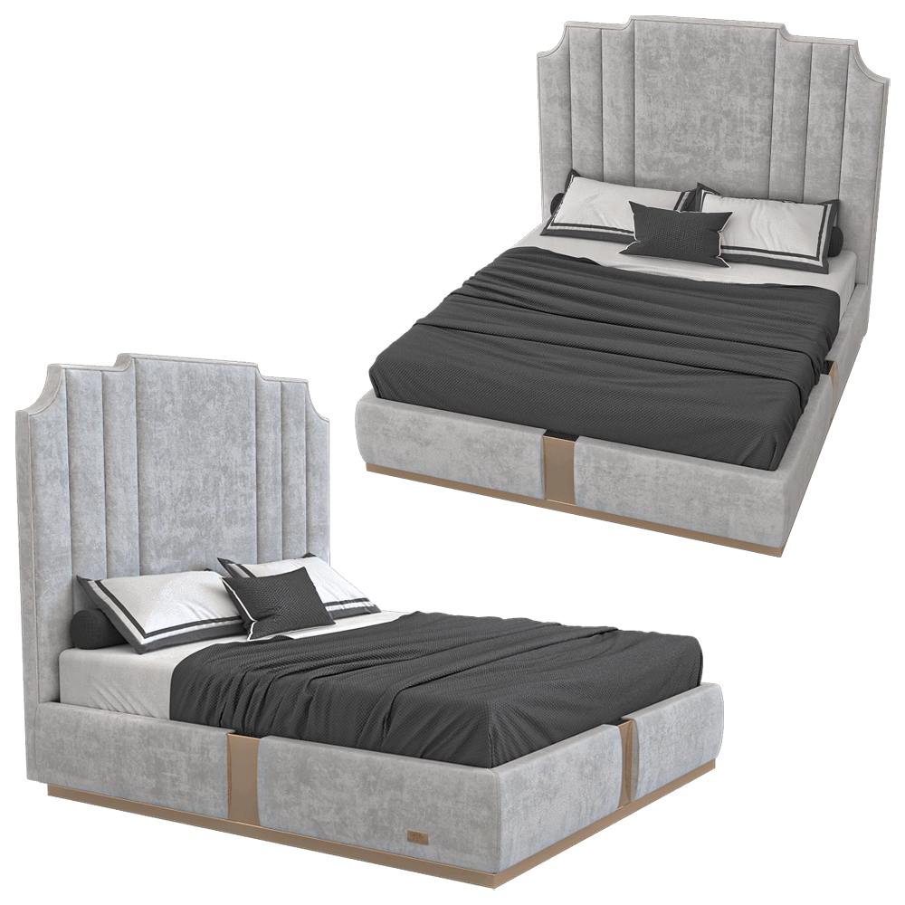 Wall&Wall – Soft bed Ce Fiesta 3D Model Wall&Wall – Soft bed Ce Fiesta 3D Model