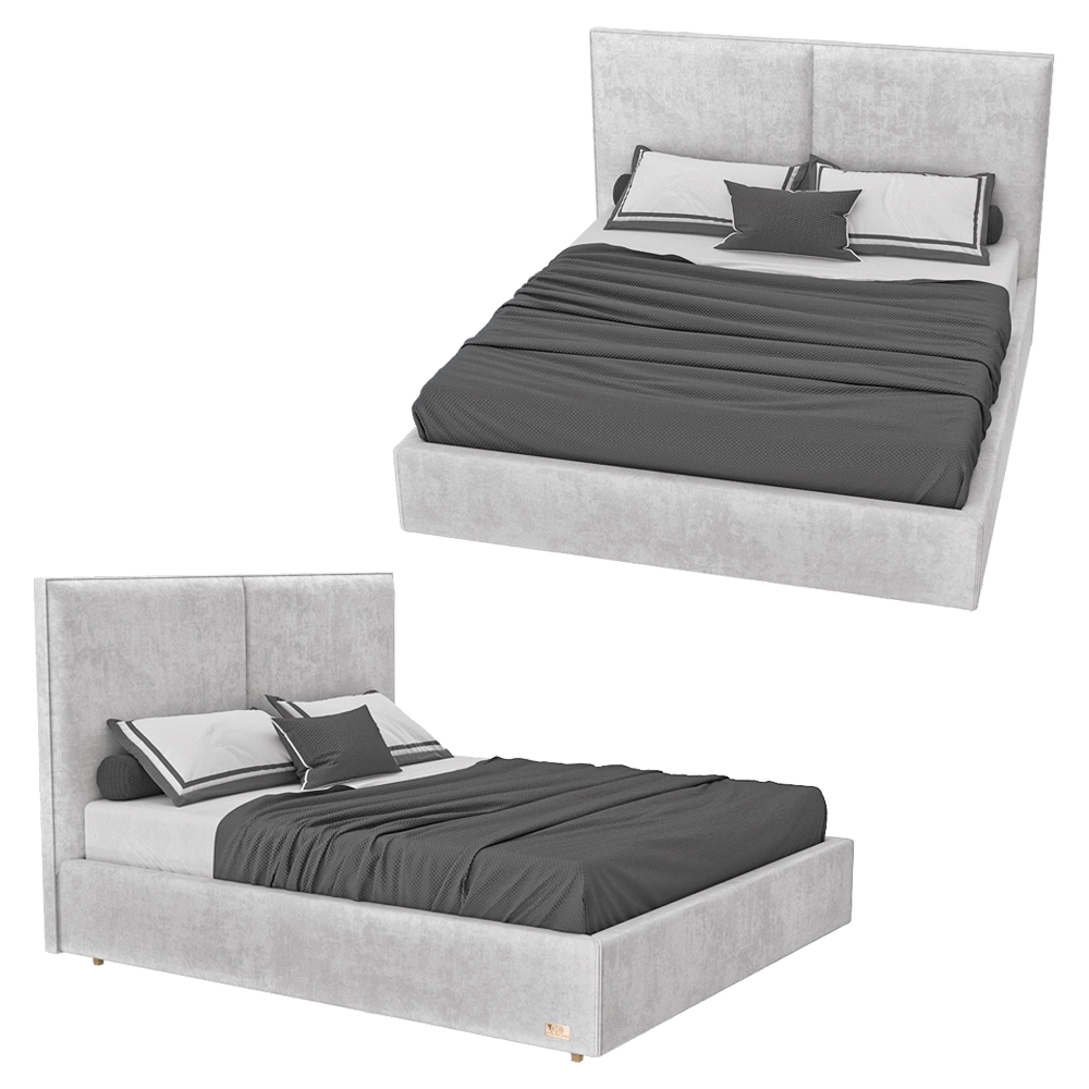 Wall&Wall – Soft bed Cruele 3D Model Wall&Wall – Soft bed Cruele 3D Model