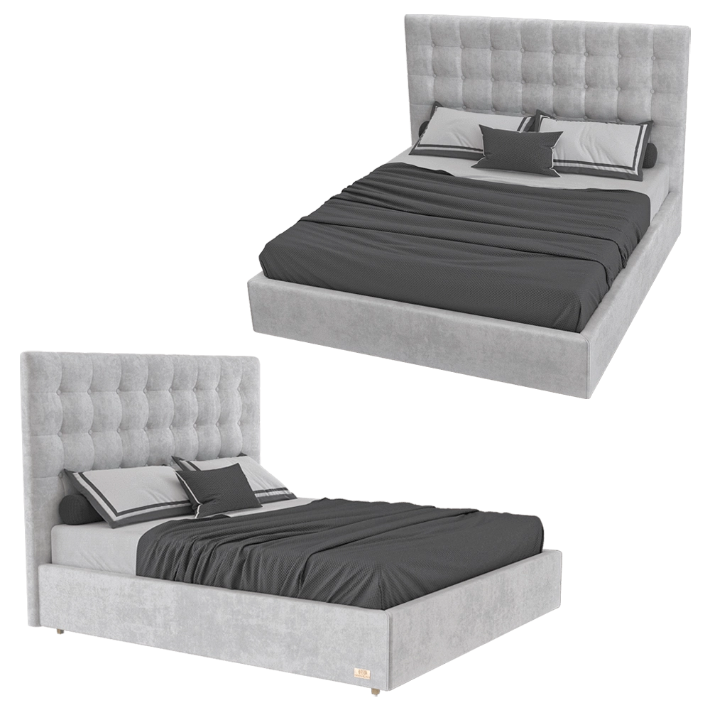 Wall&Wall – Soft bed Etude 3D Model Wall&Wall – Soft bed Etude 3D Model