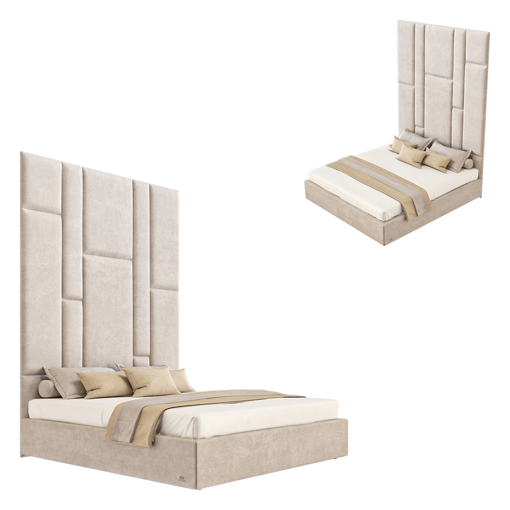 Wall&Wall – Soft bed Jumbo 3D Model Wall&Wall – Soft bed Jumbo 3D Model
