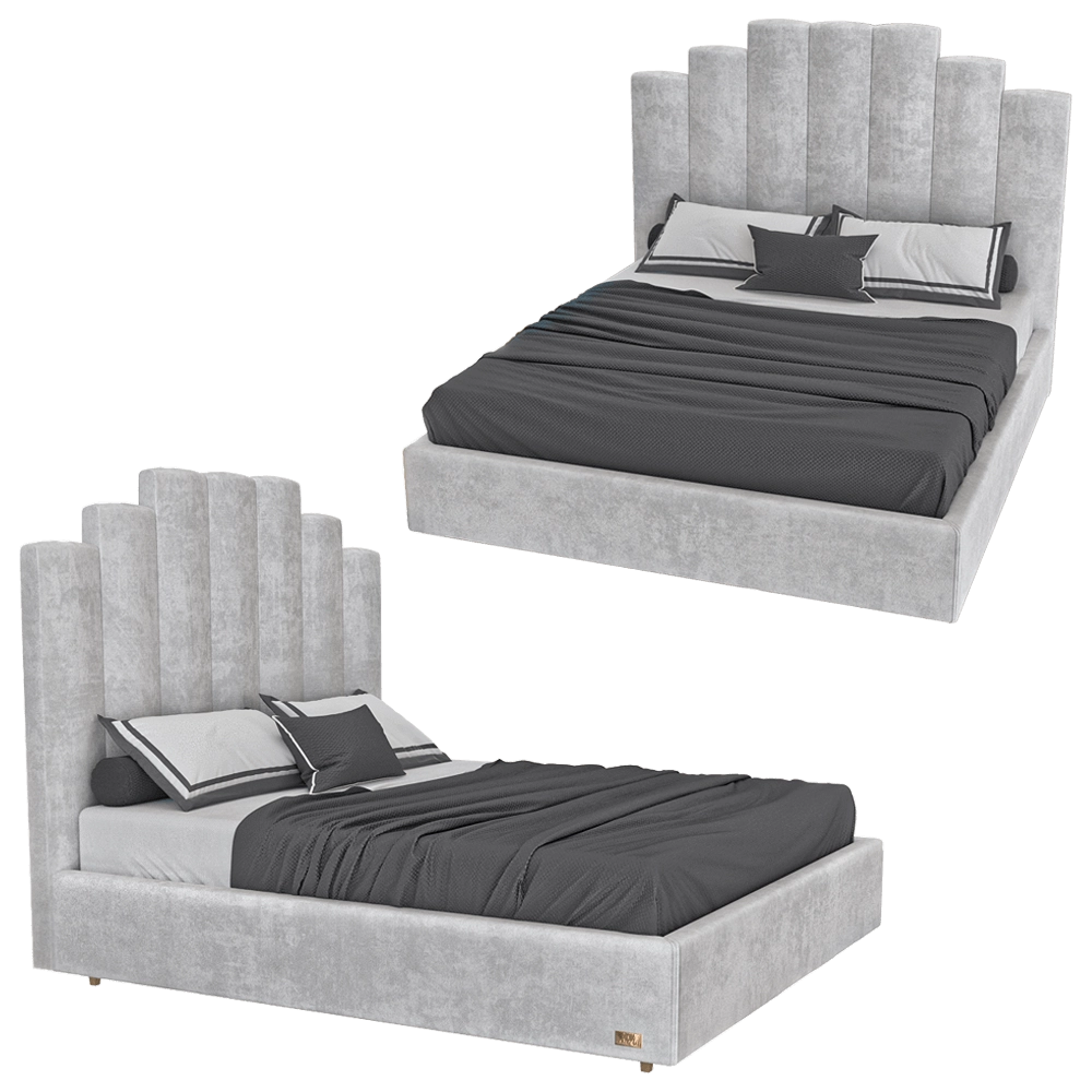 Wall&Wall – Soft bed Salva 3D Model Wall&Wall – Soft bed Salva 3D Model
