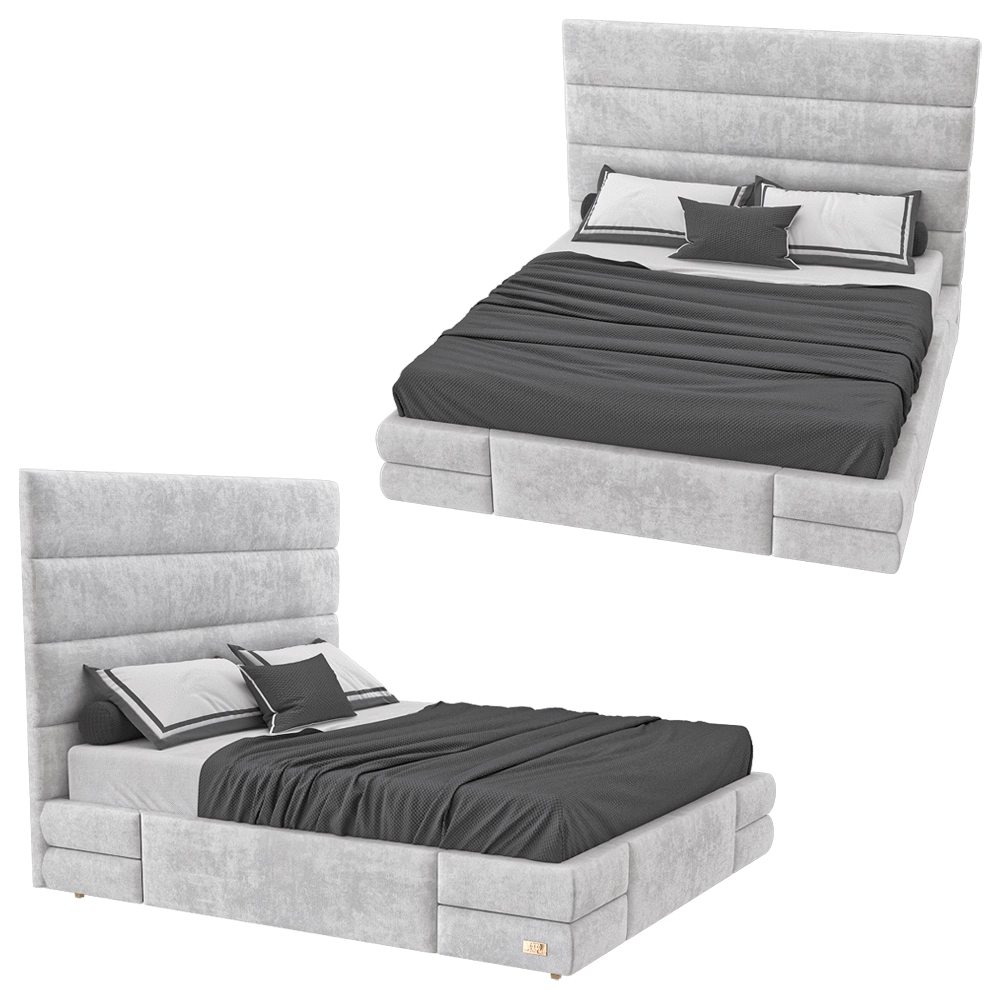 Wall&Wall – Soft bed Sangre 3D Model Wall&Wall – Soft bed Sangre 3D Model