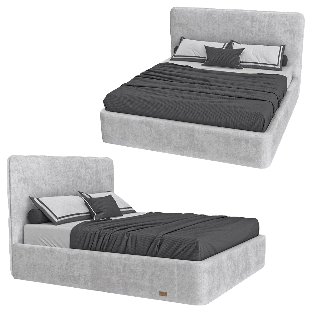 Wall&Wall – Soft bed Semper 3D Model Wall&Wall – Soft bed Semper 3D Model