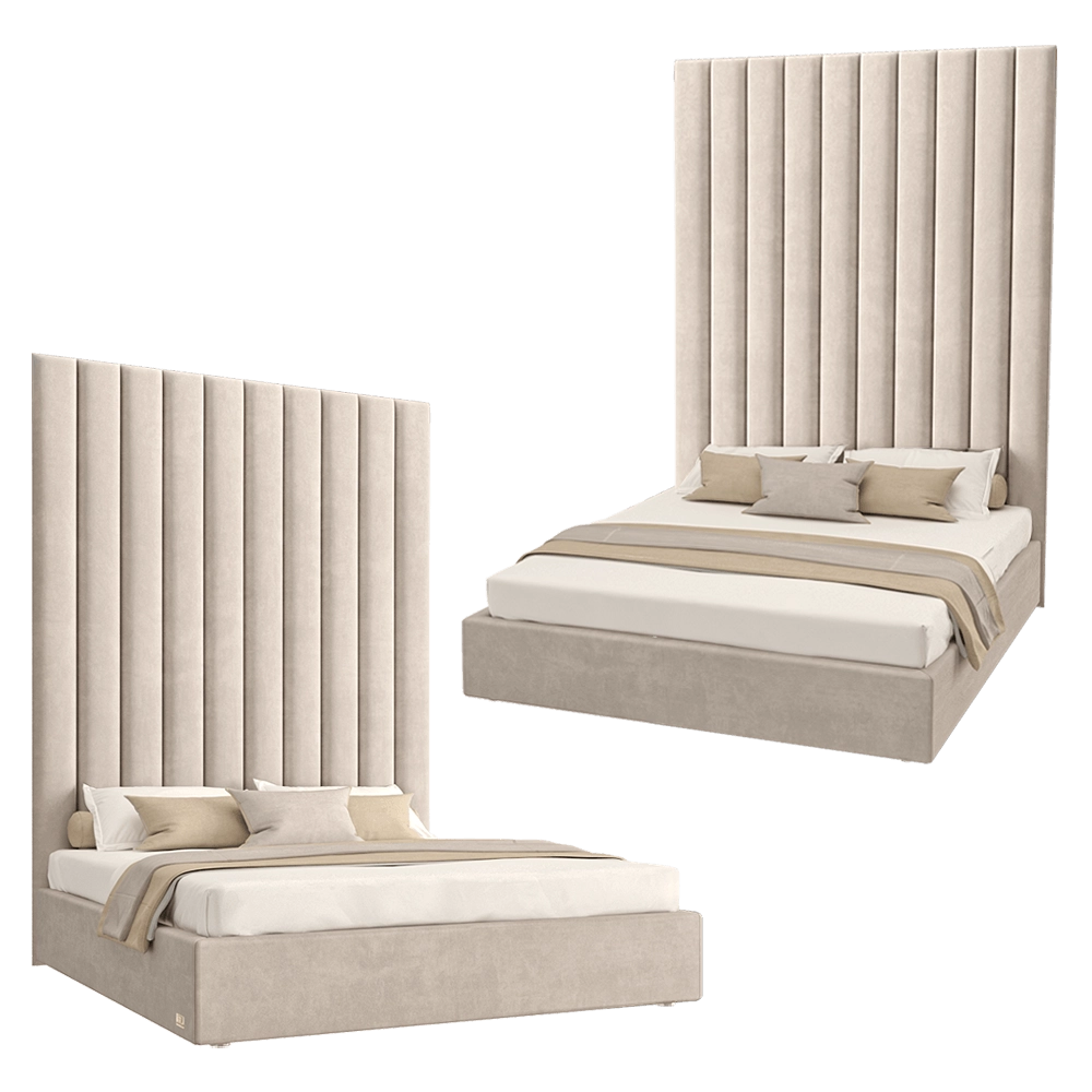 Wall&Wall – Soft bed Trinity 3D Model Wall&Wall – Soft bed Trinity 3D Model