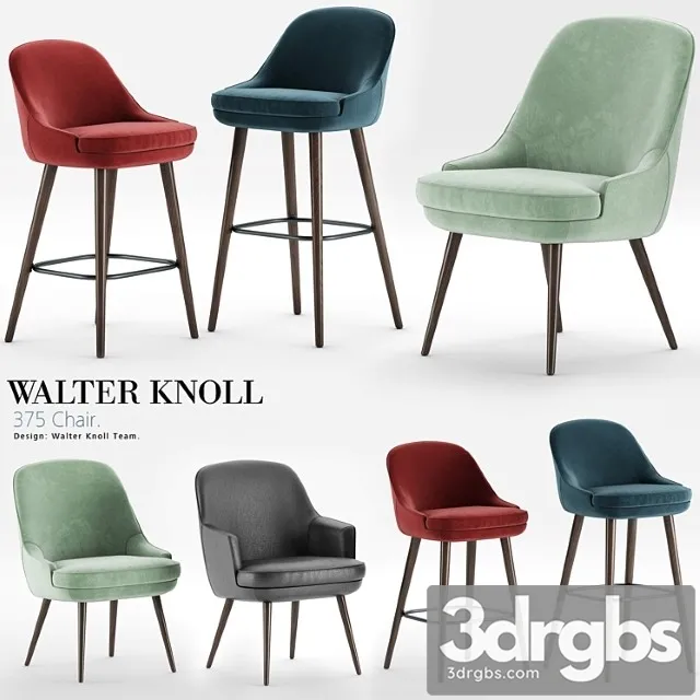 Walter knoll 375 chair collections 2 3D Model Download Walter knoll 375 chair collections 2 3D Model Download