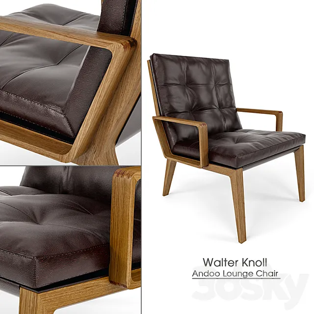 Walter Knoll Andoo Lounge Chair 3DModel