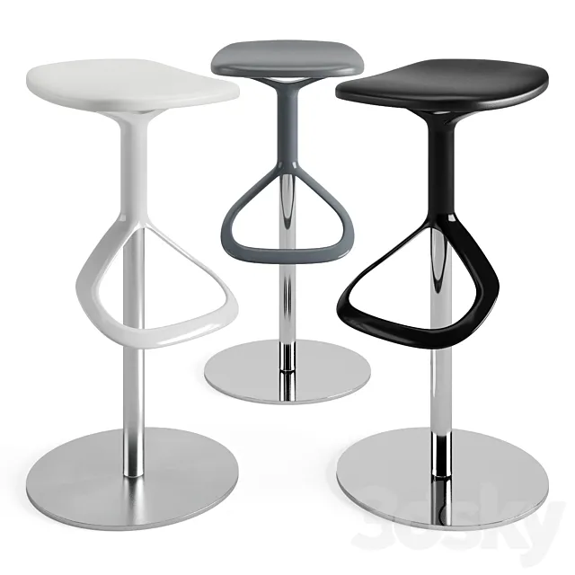Walter knoll barstool lox 3DModel Walter knoll barstool lox 3DModel
