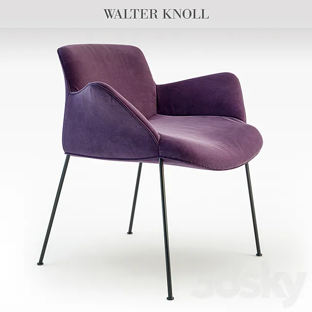 Walter Knoll chair BURGAZ 3D Model