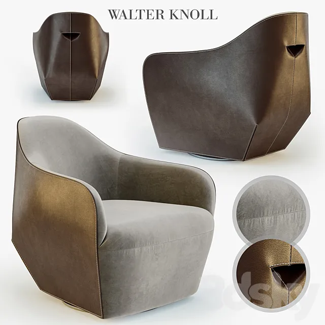 Walter Knoll chair ISANKA chair 3D Model