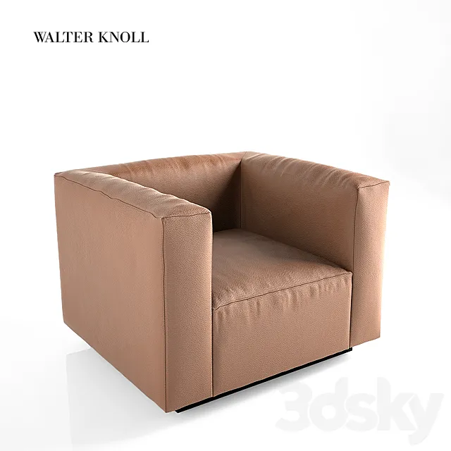 Walter Knoll Living Landscape 740 Armchair 3D Model