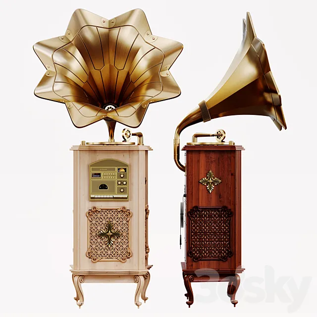 Walther gramophone 3DModel