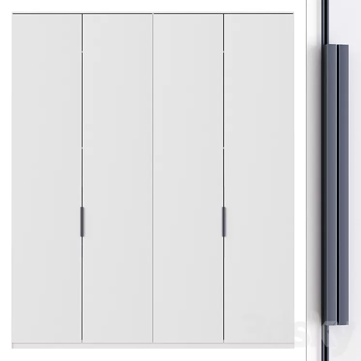 Wardrobe 001 3D Model