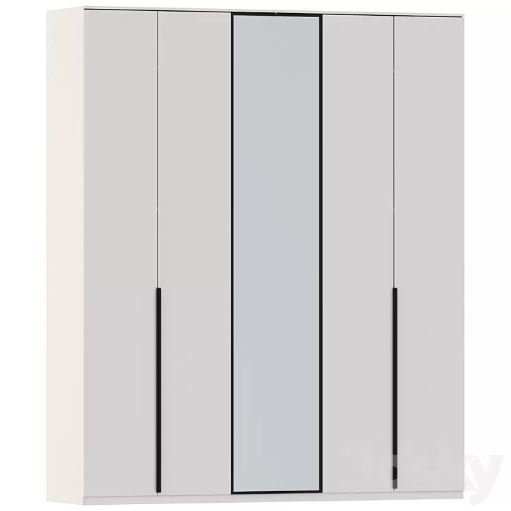 Wardrobe 002 3D Model Free Download