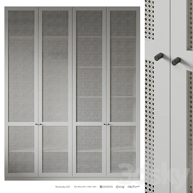 Wardrobe 038 LET 3D Model