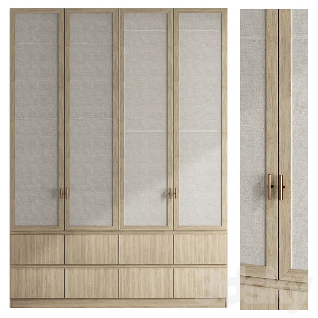 Wardrobe 04 3D Model Wardrobe 04 3D Model