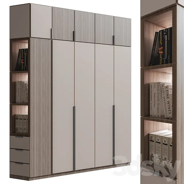 wardrobe 05 3D Model wardrobe 05 3D Model