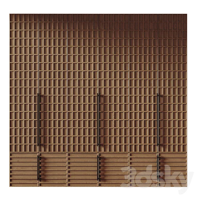 Wardrobe 054 3D Model