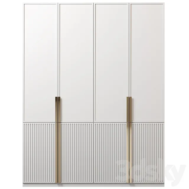 Wardrobe 110 3D Model