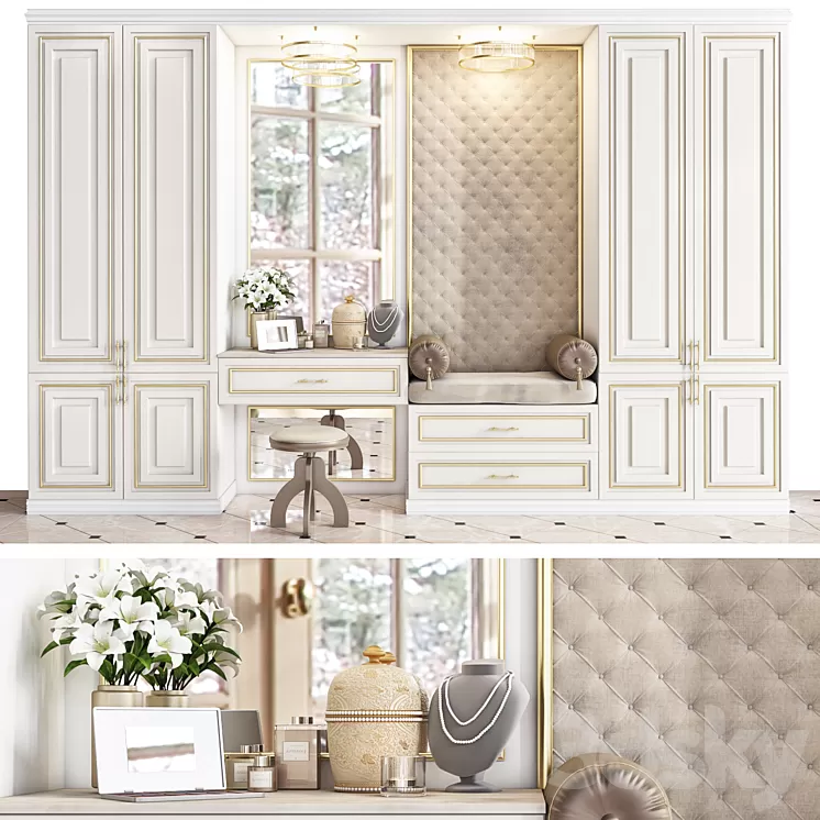 wardrobe 110 3D Model wardrobe 110 3D Model