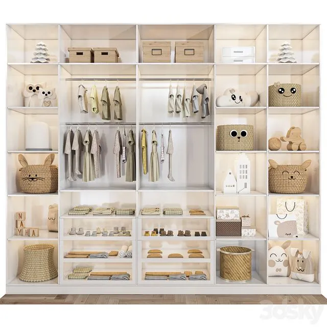 wardrobe 117 3D Model