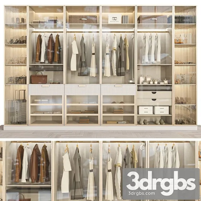 Wardrobe 121 1 3D Model Download