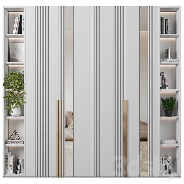 Wardrobe 130 3D Model