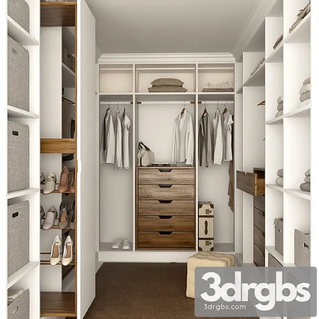 Wardrobe 14 2 3D Model Download