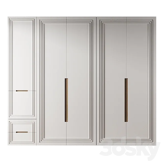 wardrobe 163 3D Model