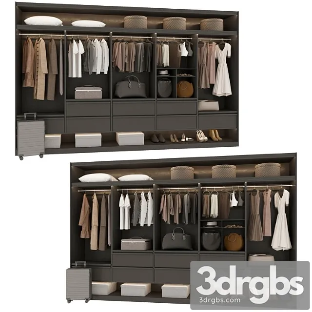 Wardrobe 3 3D Model Download