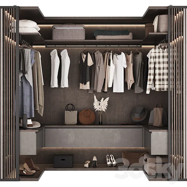 Wardrobe 33 3D Model