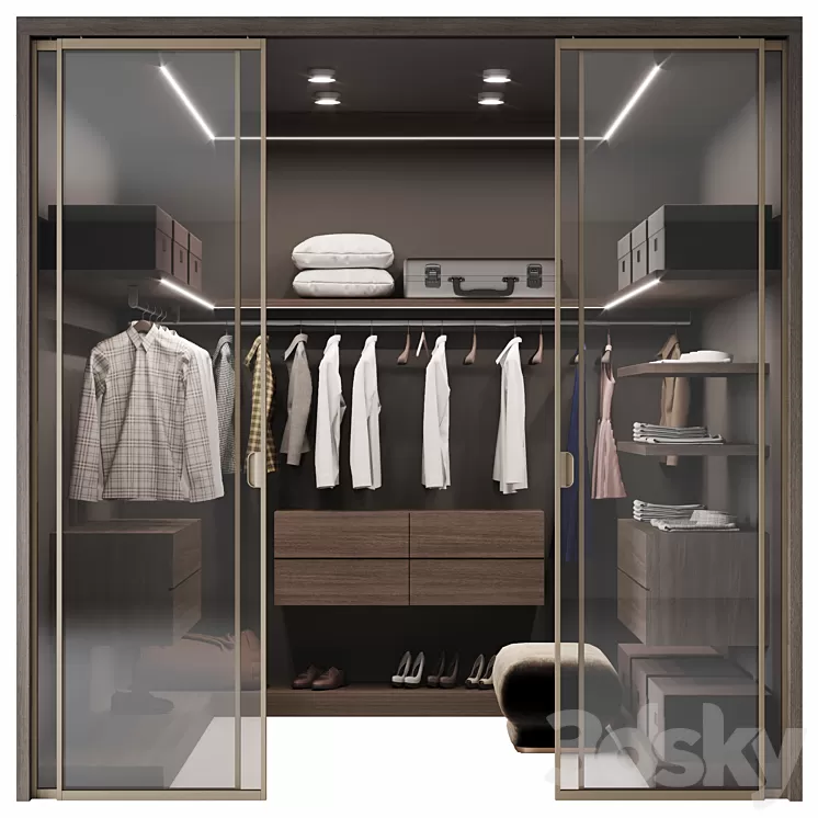 Wardrobe 3D Model