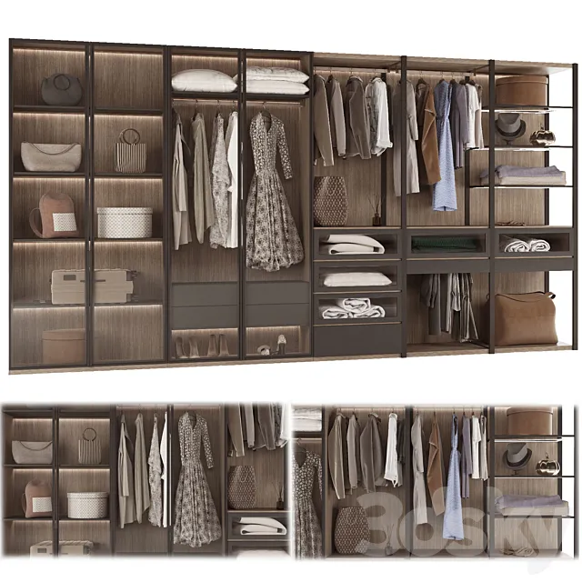 Wardrobe 3D Model Wardrobe 3D Model