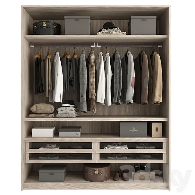 Wardrobe 3D Model